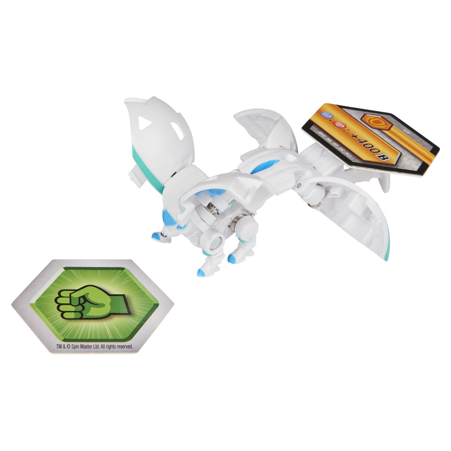 Фигурка-трансформер Bakugan S3 Ультра Carbuncle White 6061538/20132970 - фото 4