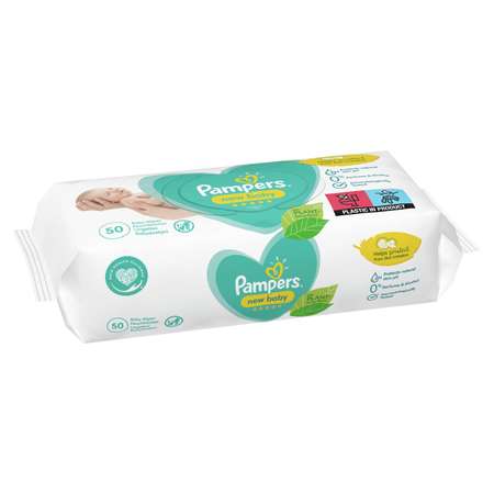 Cалфетки влажные Pampers New Baby 50шт 81755864