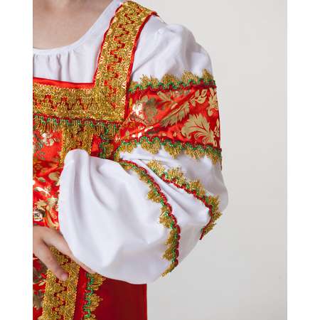 Карнавальный костюм Страна карнавалия русский Любавушка размер 34