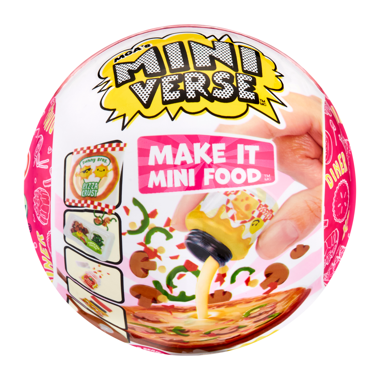 Игрушка MGAs Miniverse Mini Foods Diner S2A в непрозрачной упаковке (Сюрприз) 591825EUC - фото 2