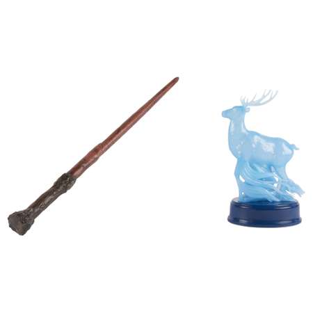 Набор игровой WWO Harry Potter Волшебная палочка интерактивная +фигурка патронуса Гарри 6063879