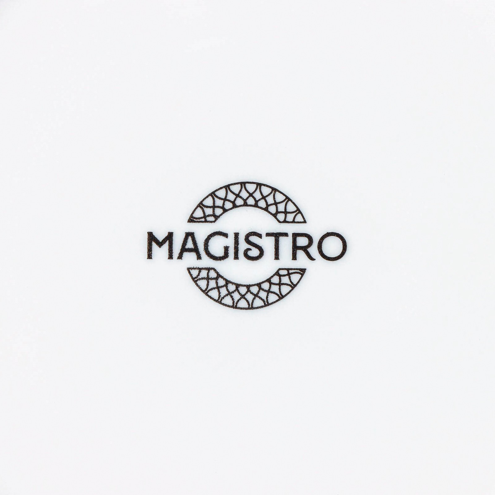 Блюдо сервировочное MAGISTRO фарфоровое для подачи Magistro Rodos 33 4×15 8×2 5 см цвет белый - фото 8