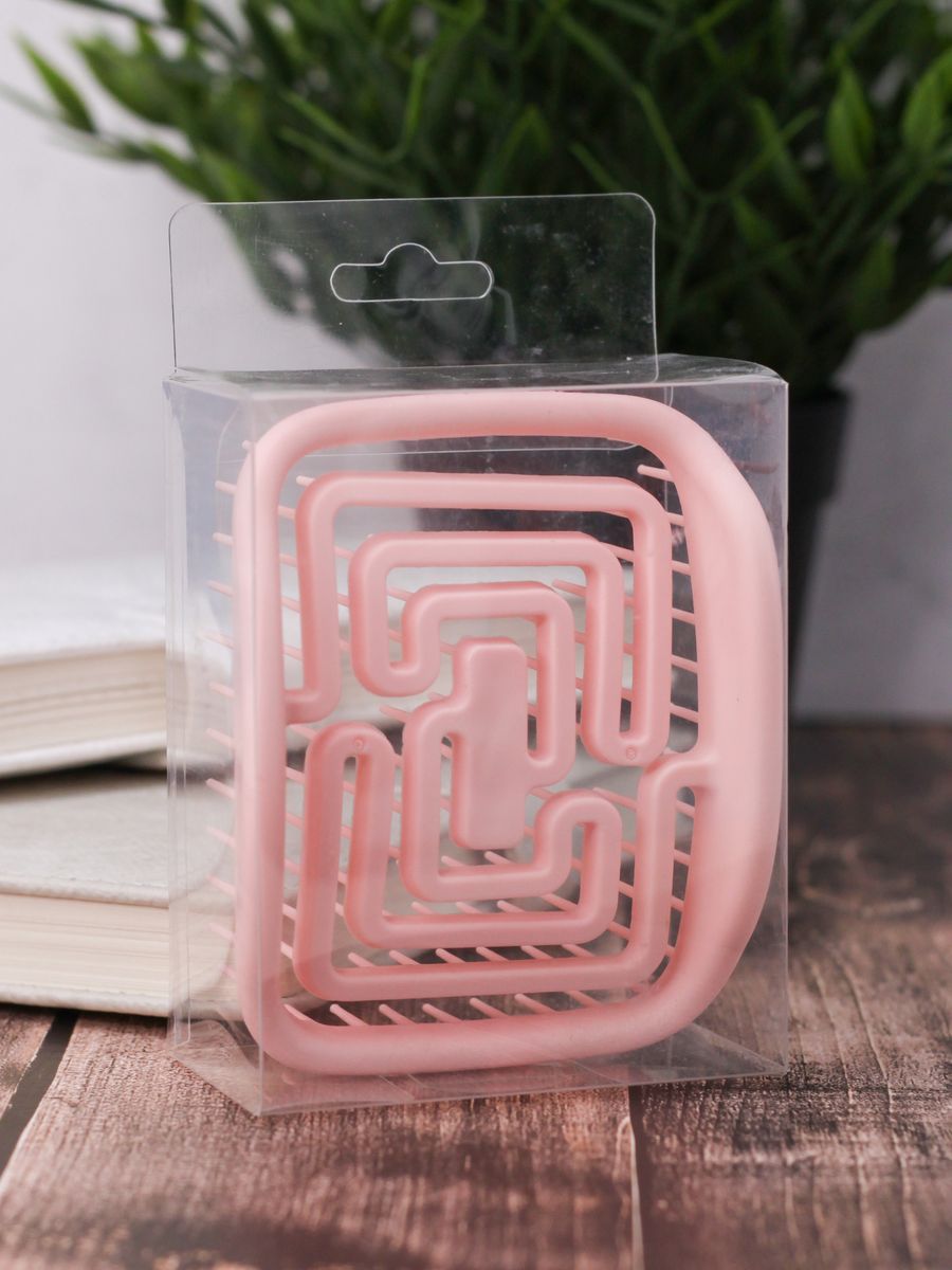 Расческа iLikeGift Square pink - фото 5