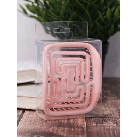 Расческа iLikeGift Square pink