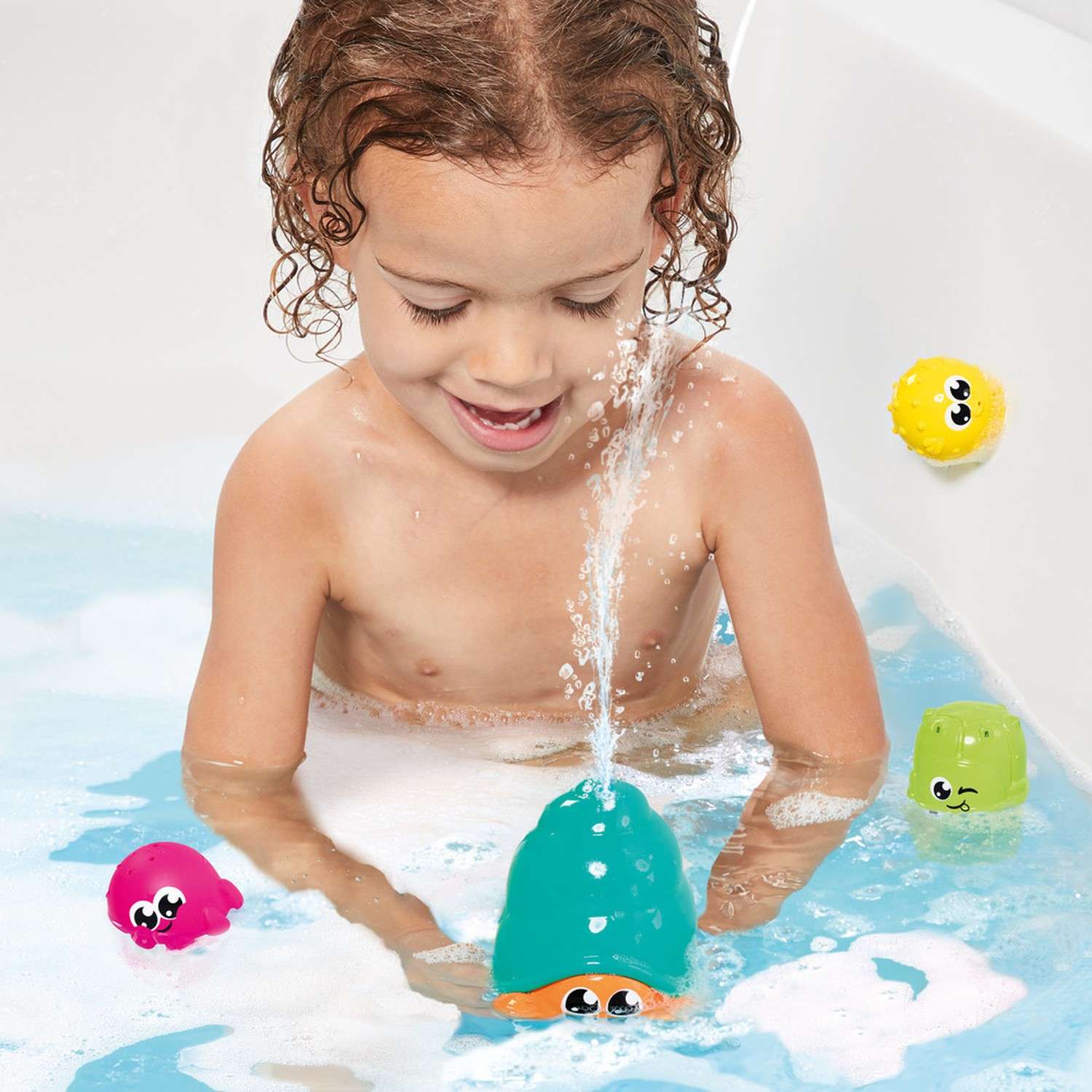 Игрушка для ванной Tomy Морские брызгалки 4в1 E73221C - фото 8