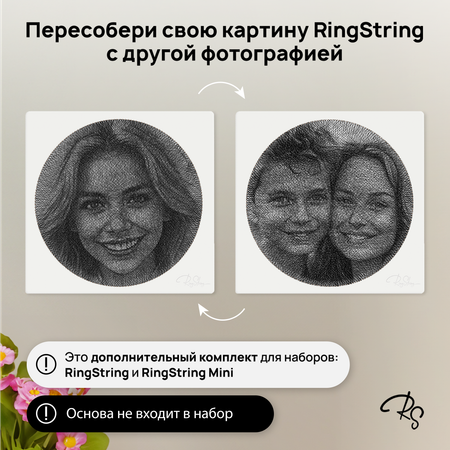 Набор RingString картина нитью