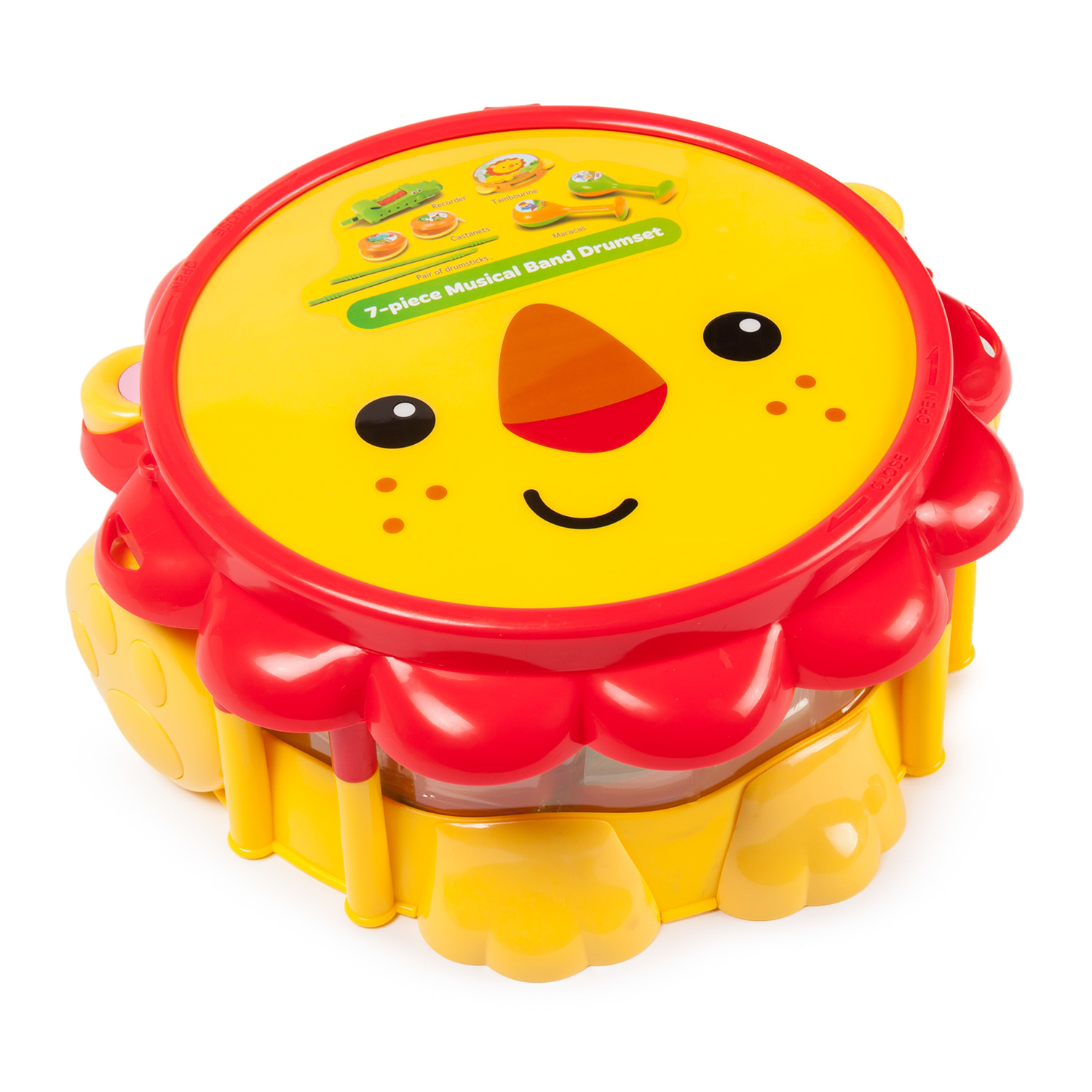 Набор музыкальных инструментов Fisher Price в коробке Лев - фото 2