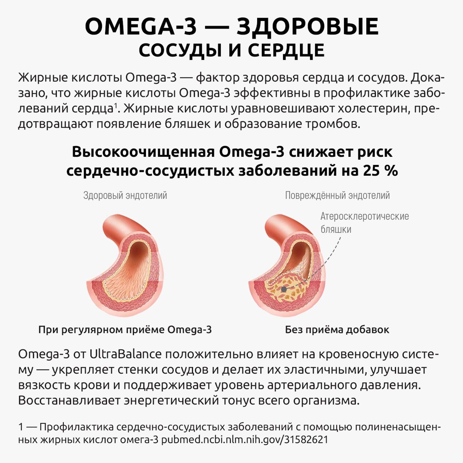 Витамины и минералы для мужчин UltraBalance Elements for men Omega 3 премиум - фото 9