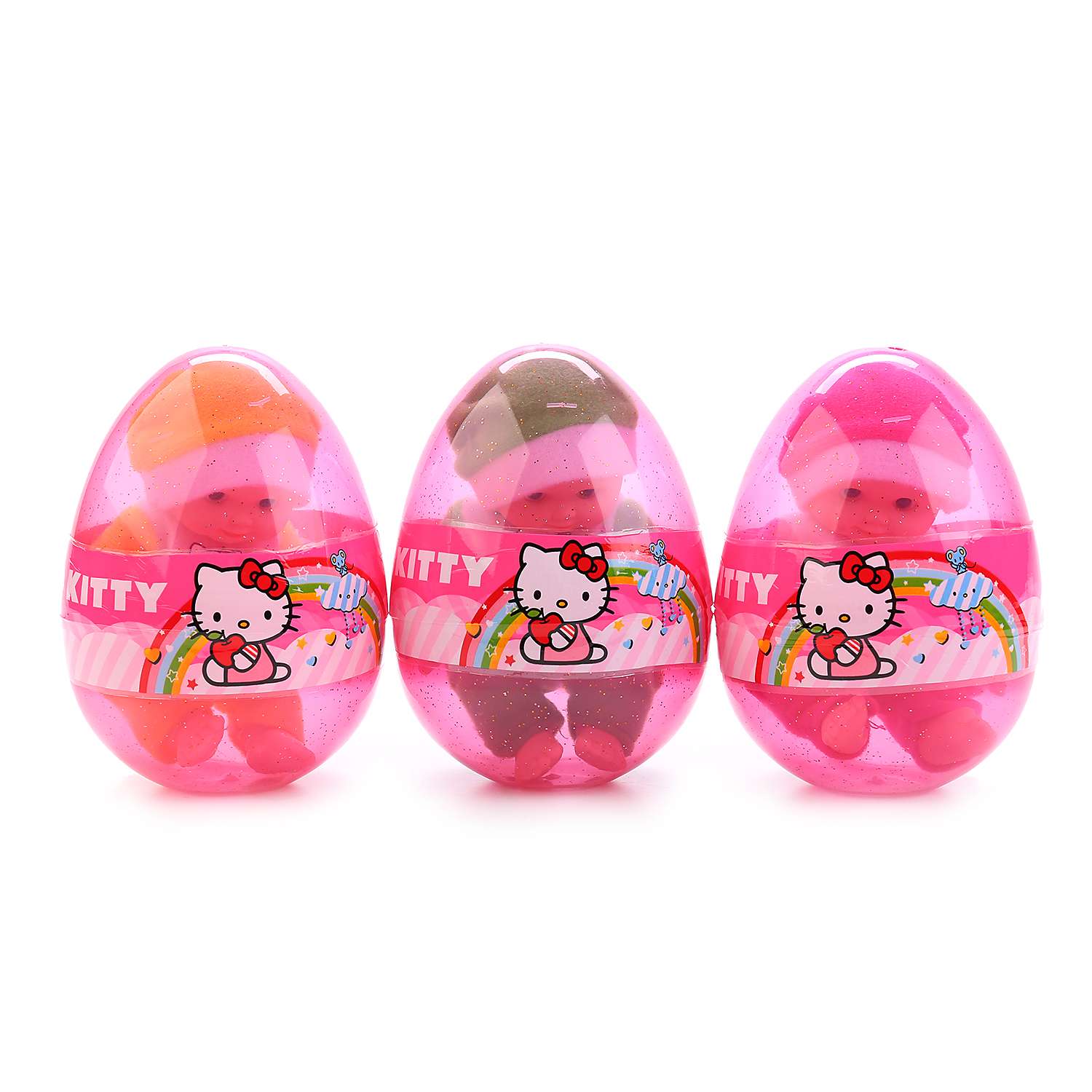 Пупс Карапуз Hello Kitty в яйце 12 см в непрозрачной упаковке (Сюрприз) 233343 - фото 2