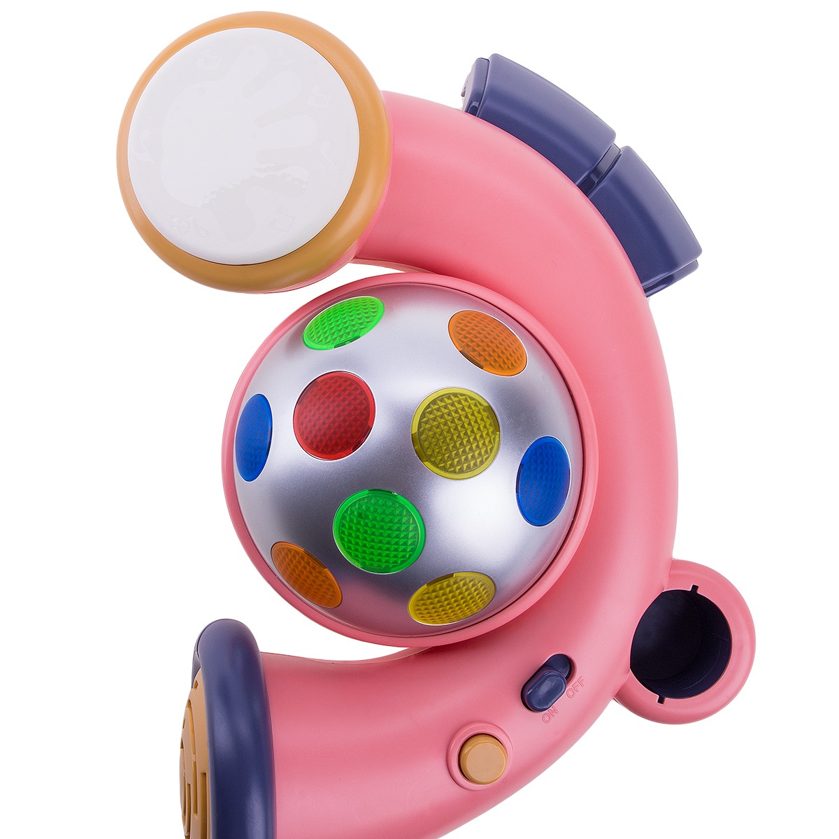 Музыкальные инструменты Baby and Kids Микрофон и караоке розовый ES56474 - фото 3