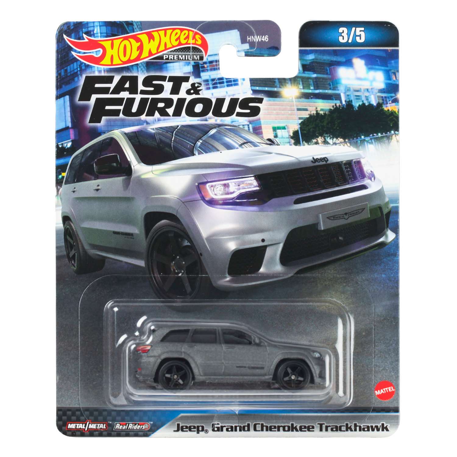 Автомобиль Hot Wheels Jeep 1:64 HNW46 - фото 2