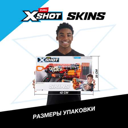 Бластер Zuru XSHOT  Skins Грифер Конец игры