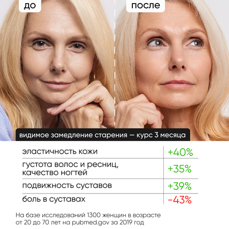 Коллаген порошок морской Cosmeya для красоты