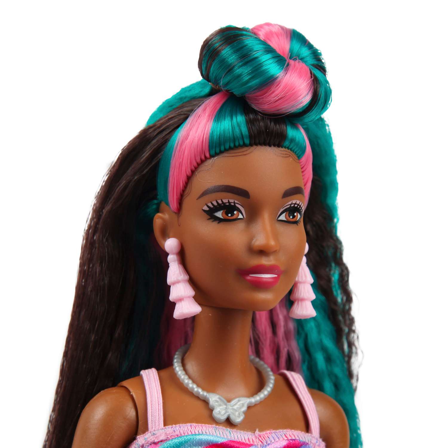 Кукла Barbie Totally Hair Бабочки HCM91 HCM91 - фото 4