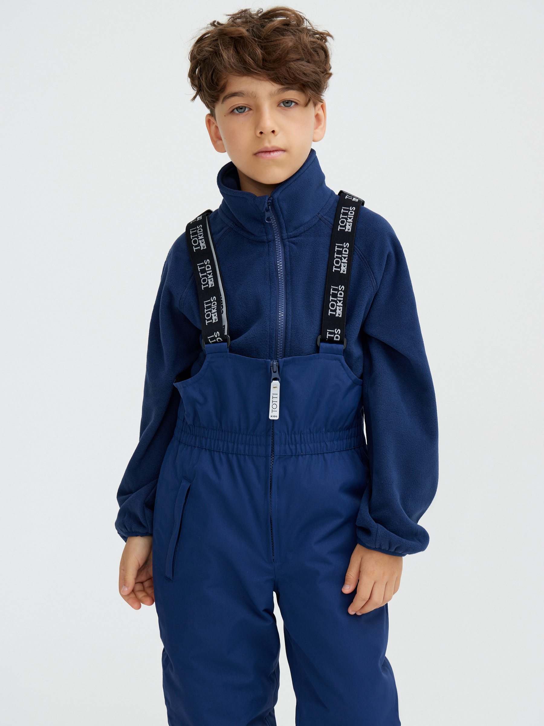 Полукомбинезон Totti Kids AW23TKB007/Полукомбинезон детский/Синий - фото 2