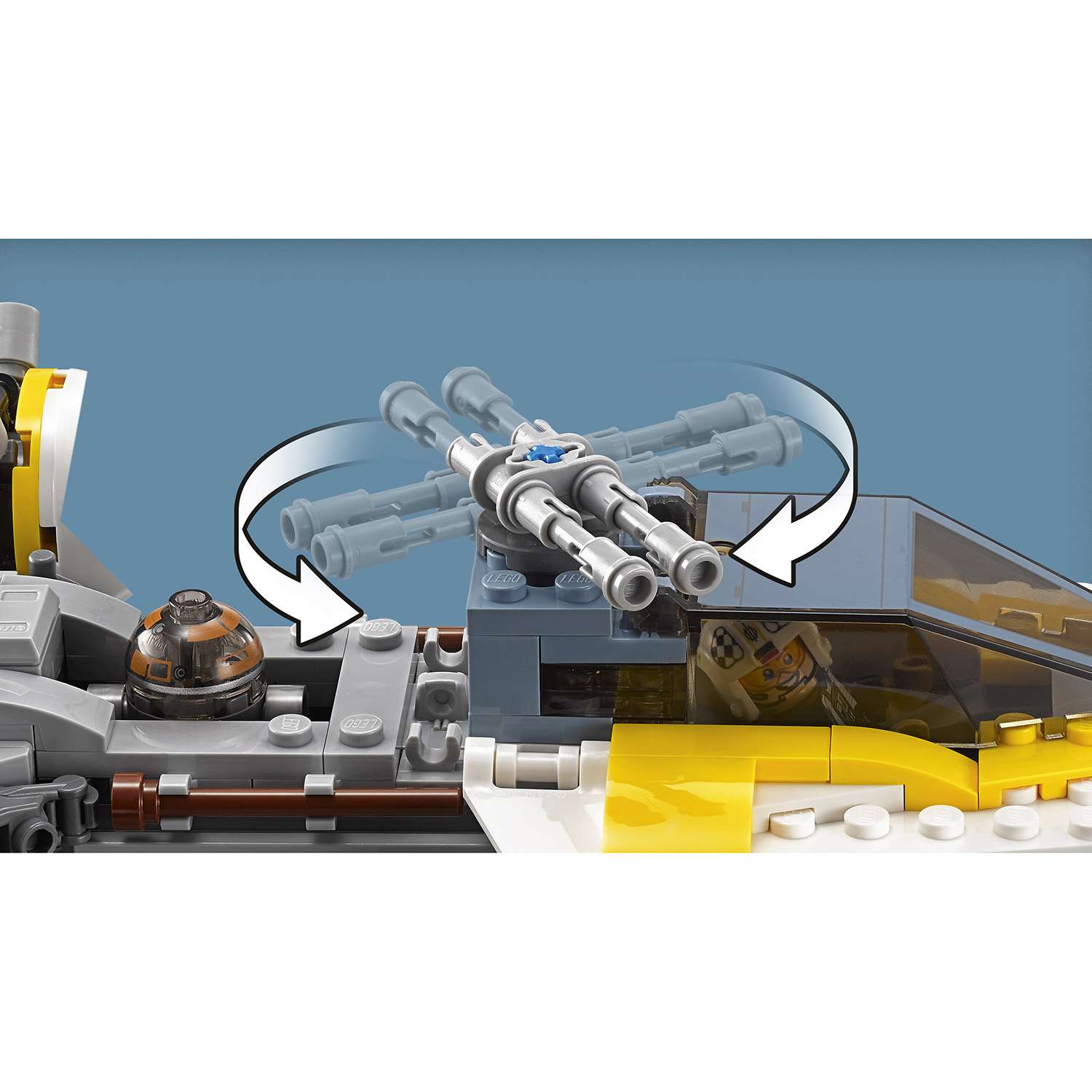 Конструктор LEGO Star Wars TM Звёздный истребитель типа Y (75172) - фото 6