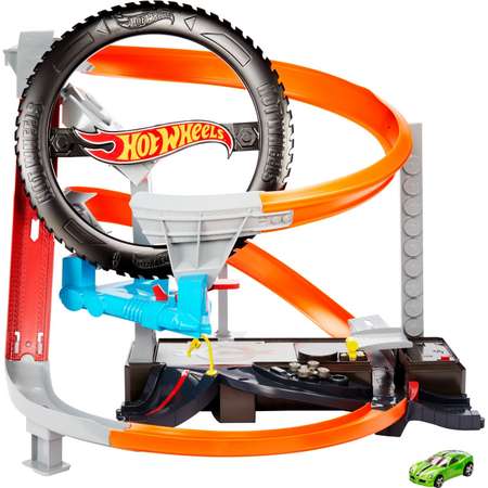 Набор игровой Hot Wheels Сити Шиномонтажная мастерская GJL16