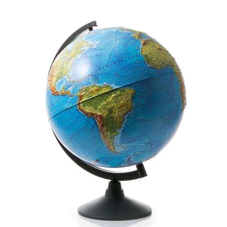 Глобус Globen Земли физический рельефный диаметр 32 см