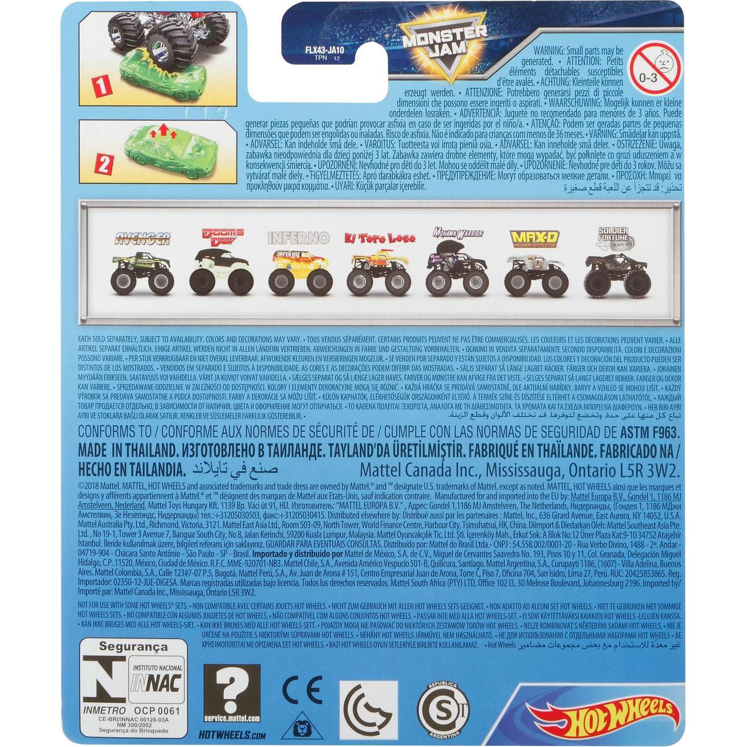 Автомобиль Hot Wheels 1:64 21572 - фото 3