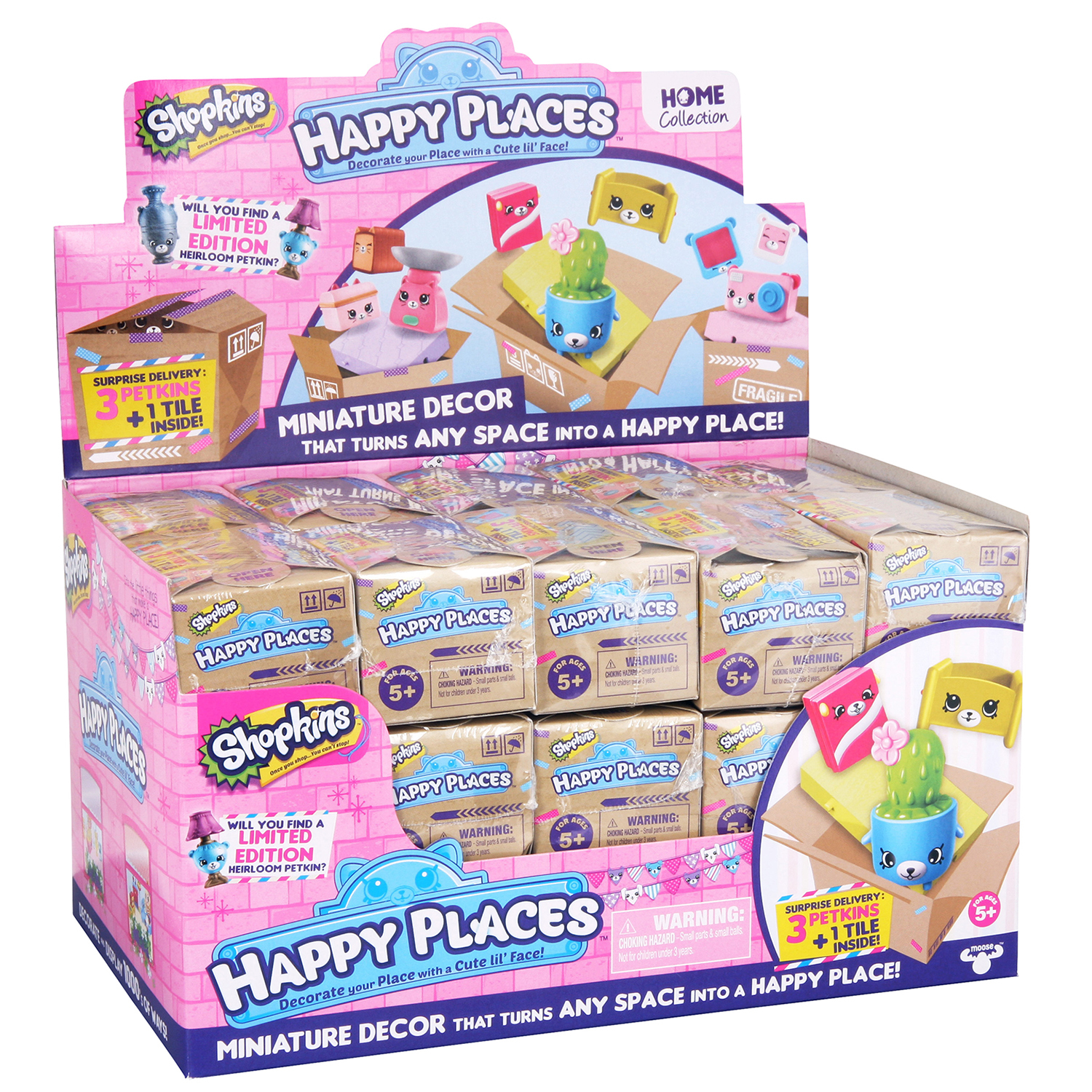 Набор Happy Places Shopkins Посылка-сюрприз в непрозрачной упаковке  (Сюрприз)