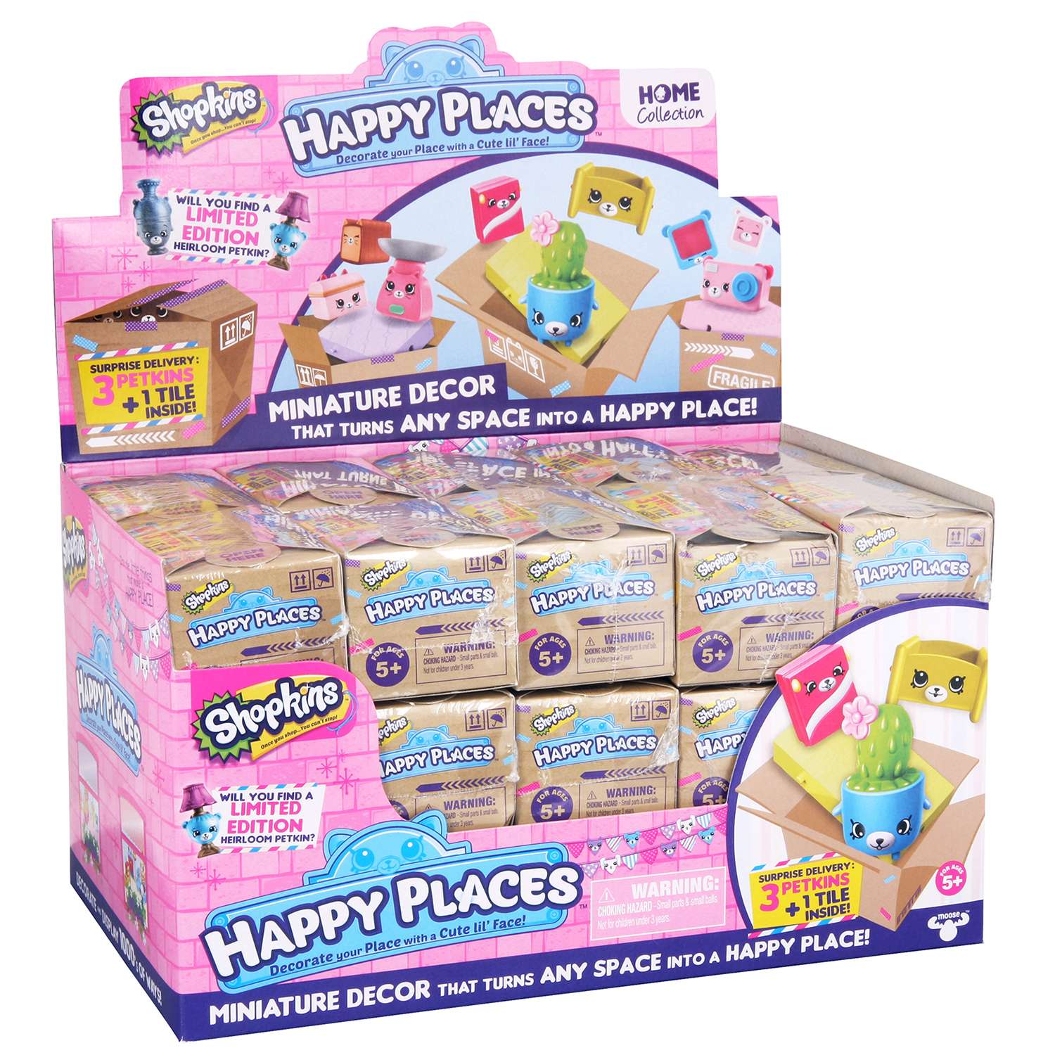 Набор Happy Places Shopkins Посылка-сюрприз в непрозрачной упаковке (Сюрприз) - фото 1
