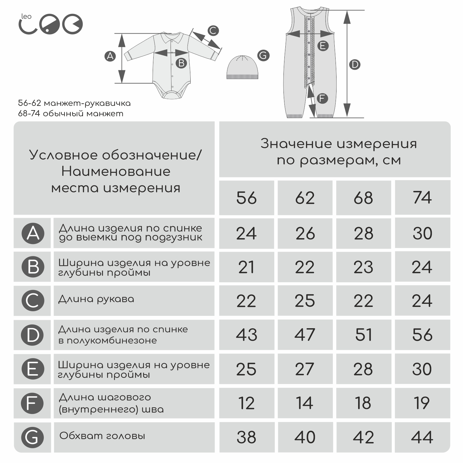 Комплект на выписку LEO 2011А-5_белый+серый - фото 5