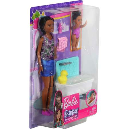 Набор Barbie Няня Купание FXH06