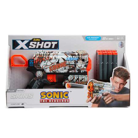 Набор для стрельбы X-Shot Skins Flux Sonic в ассортименте 36648