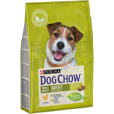 Корм для собак Dog Chow мелких пород с курицей 2.5кг