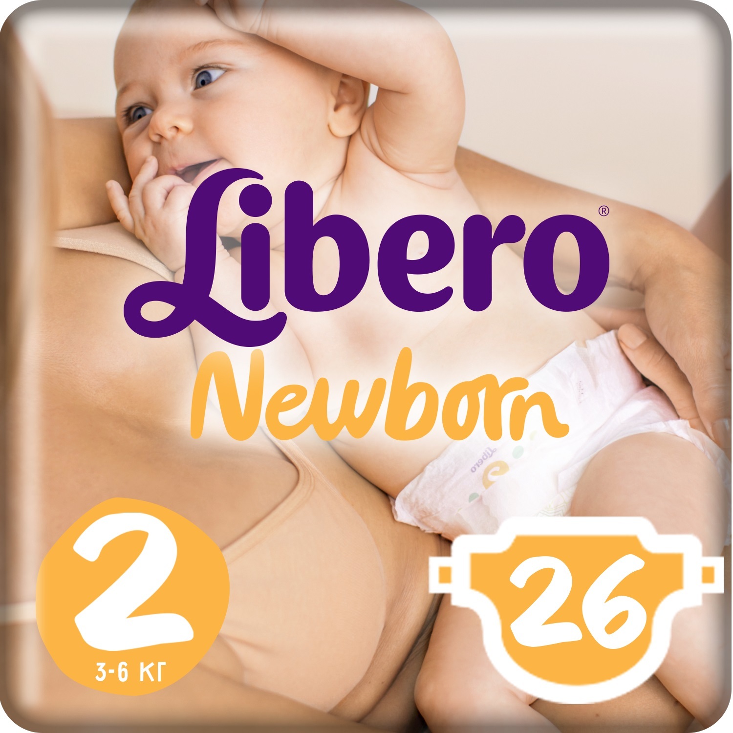 Подгузники Libero 26 шт. NB - фото 1