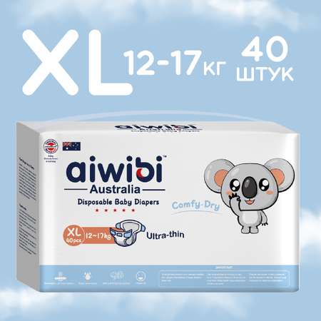 Подгузники детские AIWIBI Comfy dry XL-40