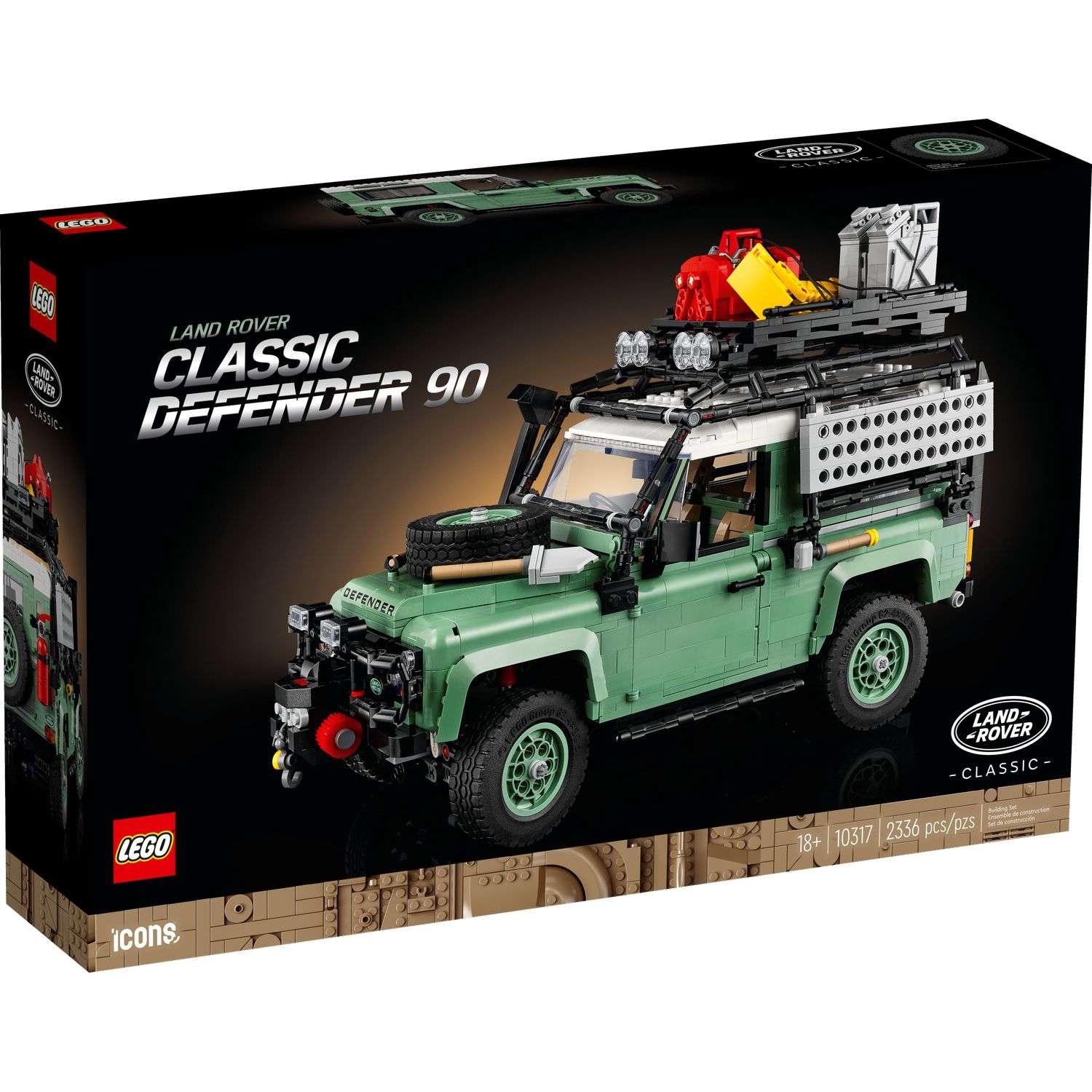 Конструктор LEGO Icons Land Rover Classic Defender 10317 - фото 1