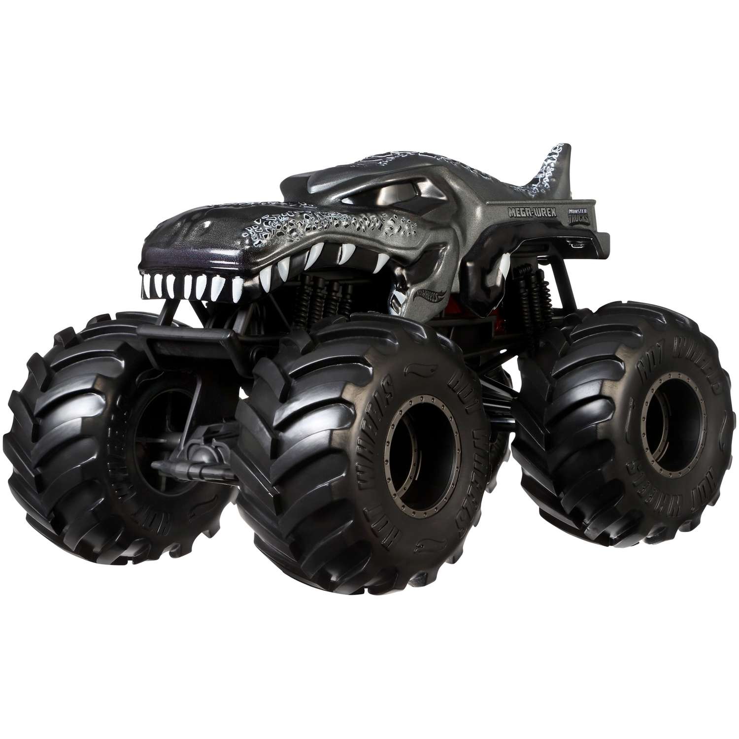 Автомобиль Hot Wheels Monster Tracks Мега Рекс 1:24 FYJ83 - фото 4