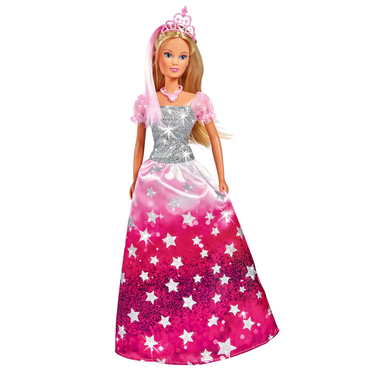 Кукла STEFFI в блестящем платье со звездочками и тиарой 5733317 5733317 - фото 1