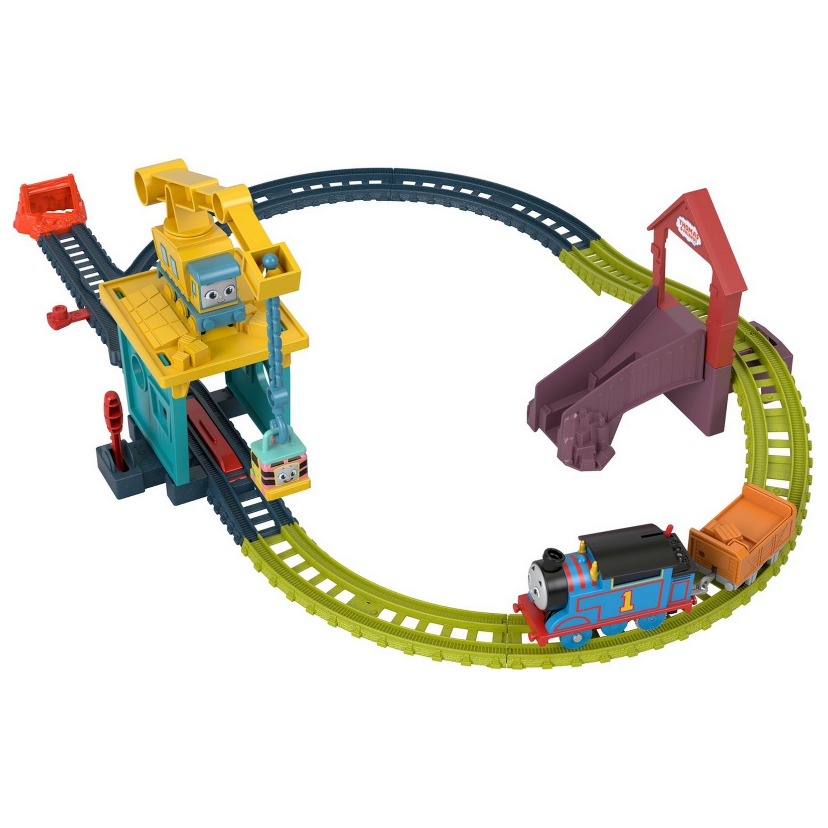 Набор игровой Thomas & Friends Карли и Сэнди HDY58 - фото 9