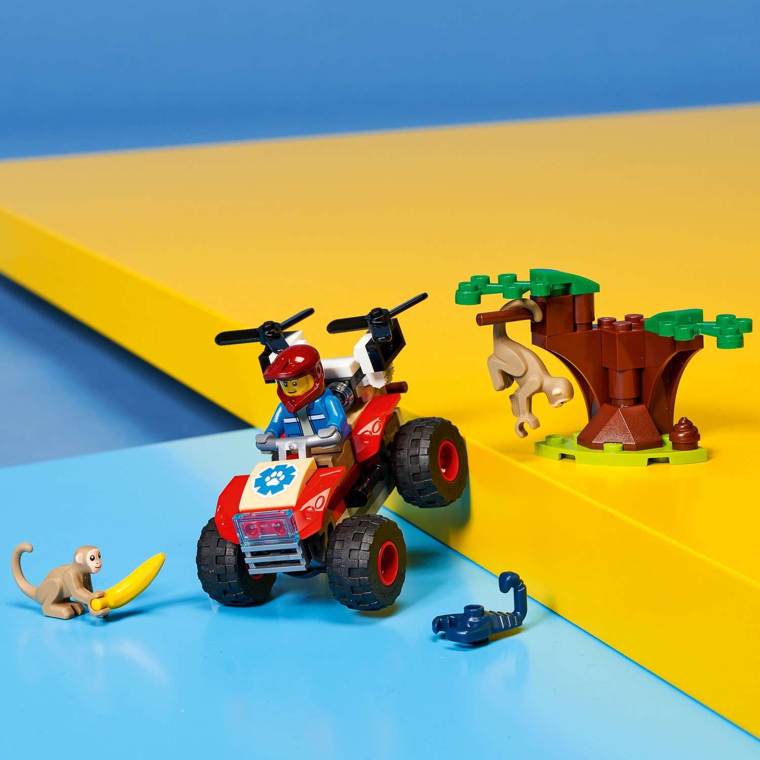 Конструктор LEGO City Wildlife Спасательный вездеход для зверей 60300 - фото 8