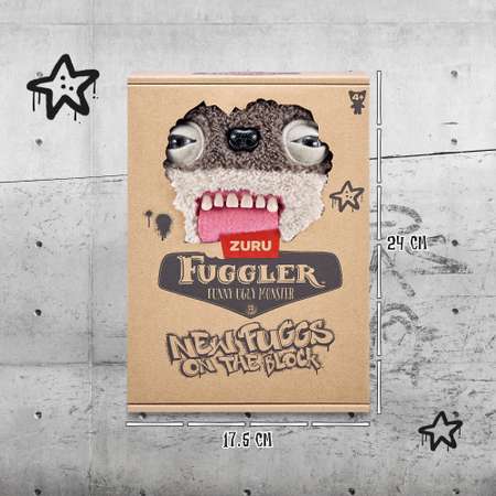 Игрушка мягкая FUGGLER Series 2 Scarescome Square Bear 15713M