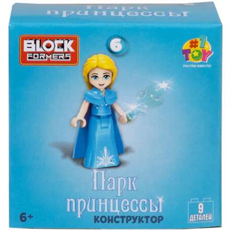 Игрушка-сюрприз 1TOY Blockformers Парк принцессы 3D конструктор из миниблоков мини наборы