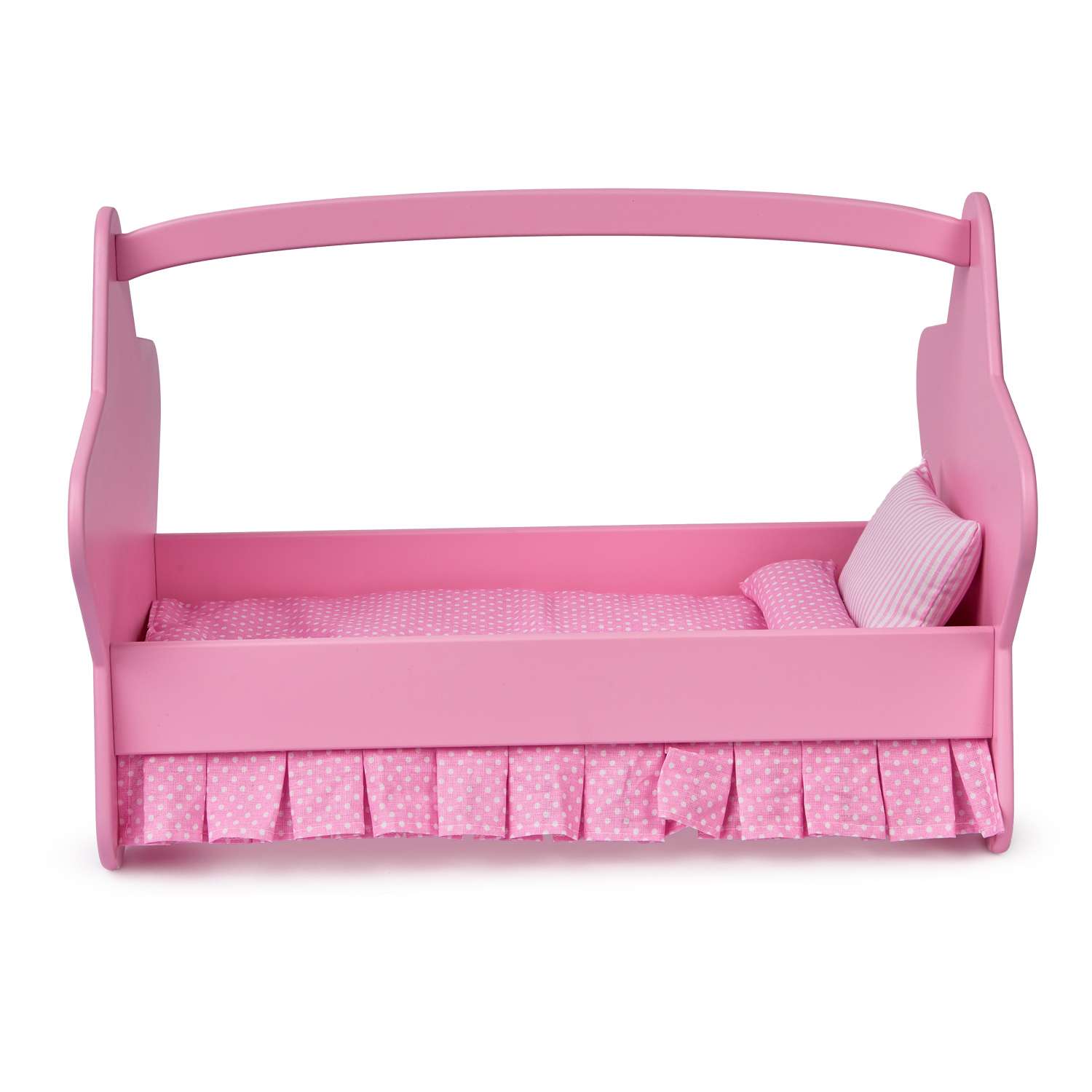 Кроватка для кукол Манюня Diamond star Розовый 74119 74119 - фото 7