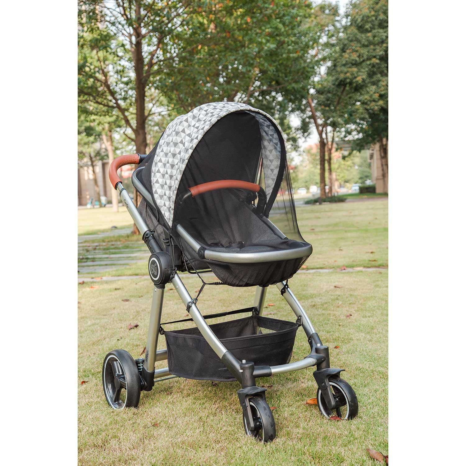 Сетка для коляски Nuovita Comfort с козырьком москитная NUO_190731_1725 NUO_190731_1725 - фото 4