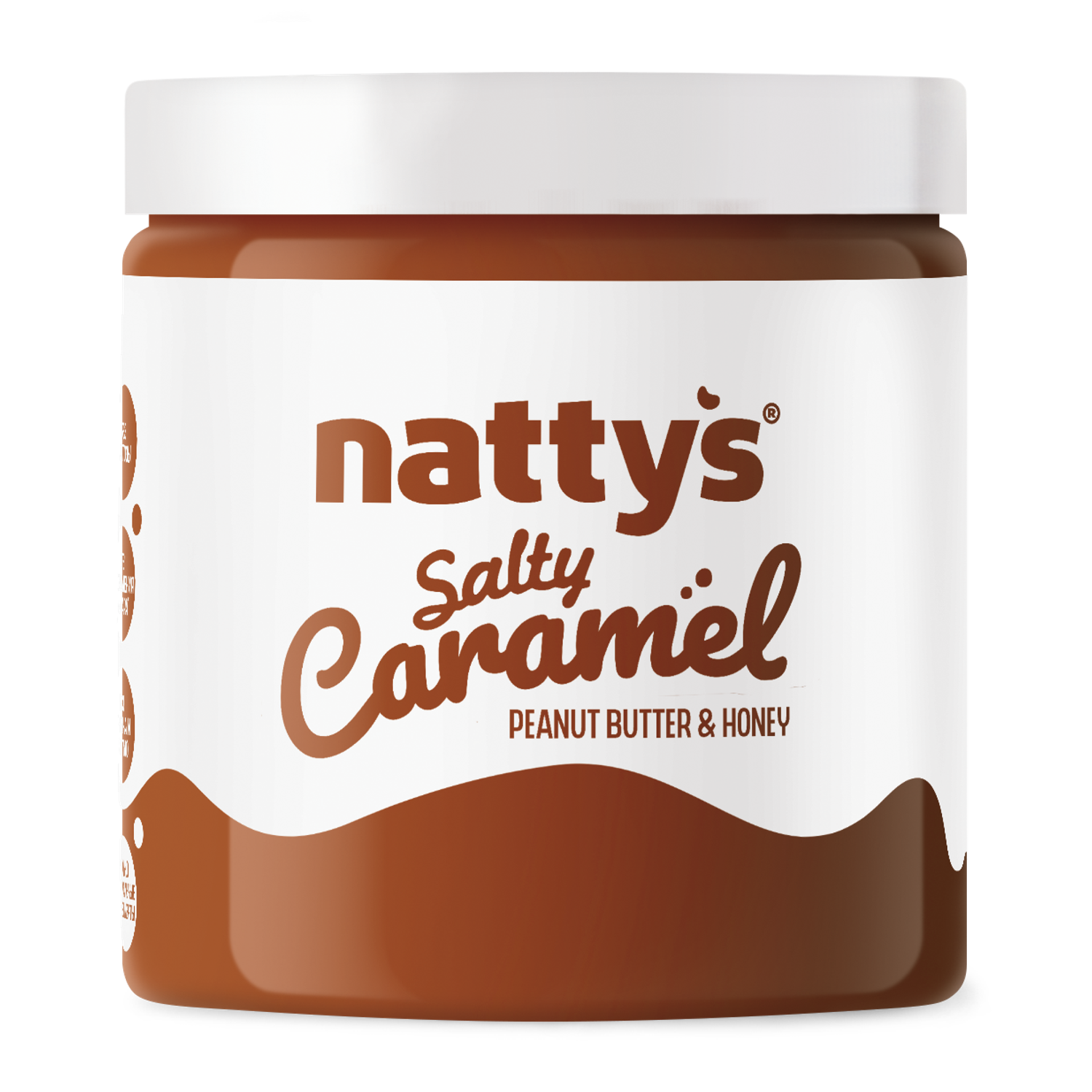 Карамель арахисовая Nattys Peanut Salty Caramel 300 г - фото 1