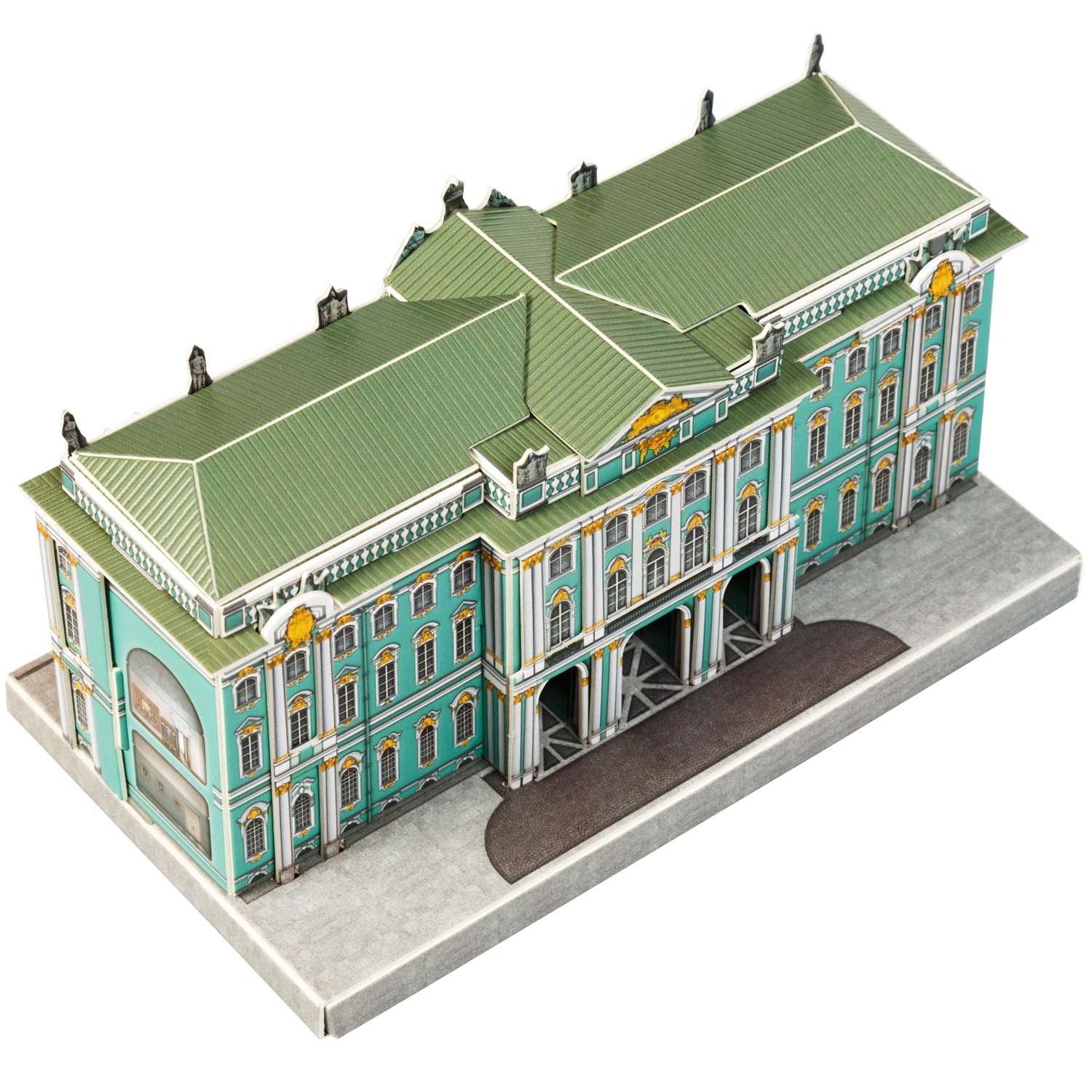 Сборная модель Умная бумага Города в миниатюре Эрмитаж 468 468 - фото 3
