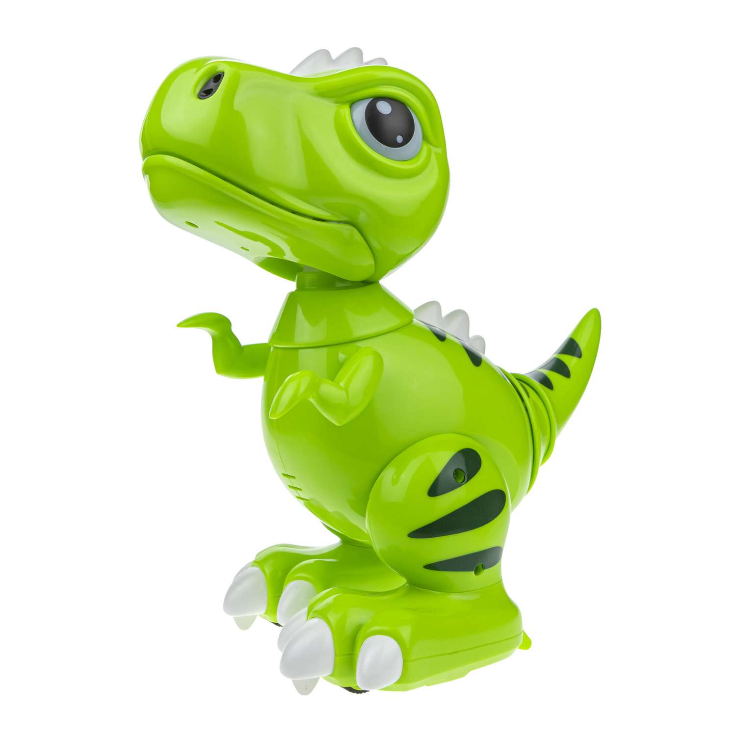 Интерактивная игрушка Robo Pets Динозавр Т-РЕКС зеленый на РУ со световыми звуковыми и эффектами движения - фото 6