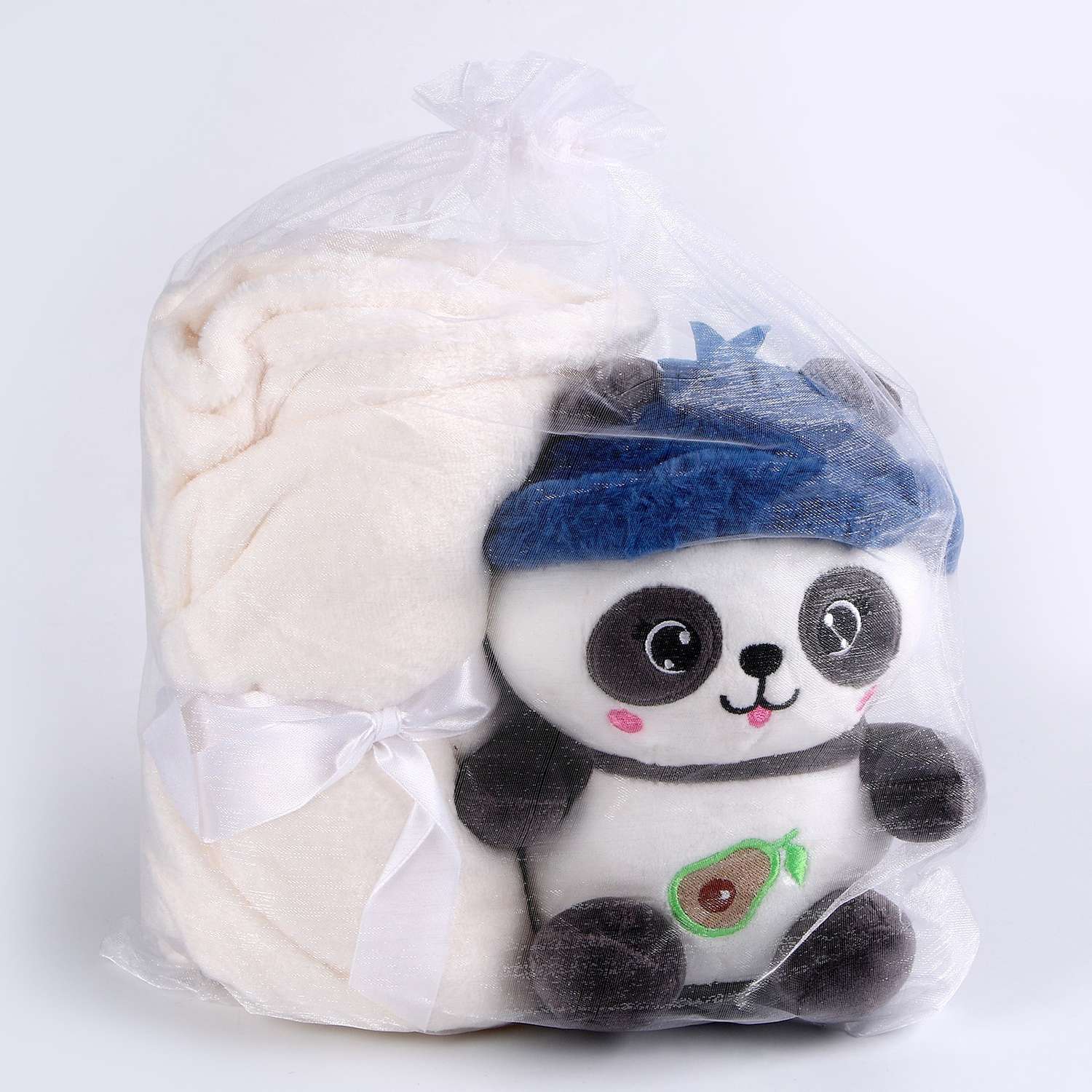 Мягкая игрушка Milo Toys с пледом «Панда» - фото 8