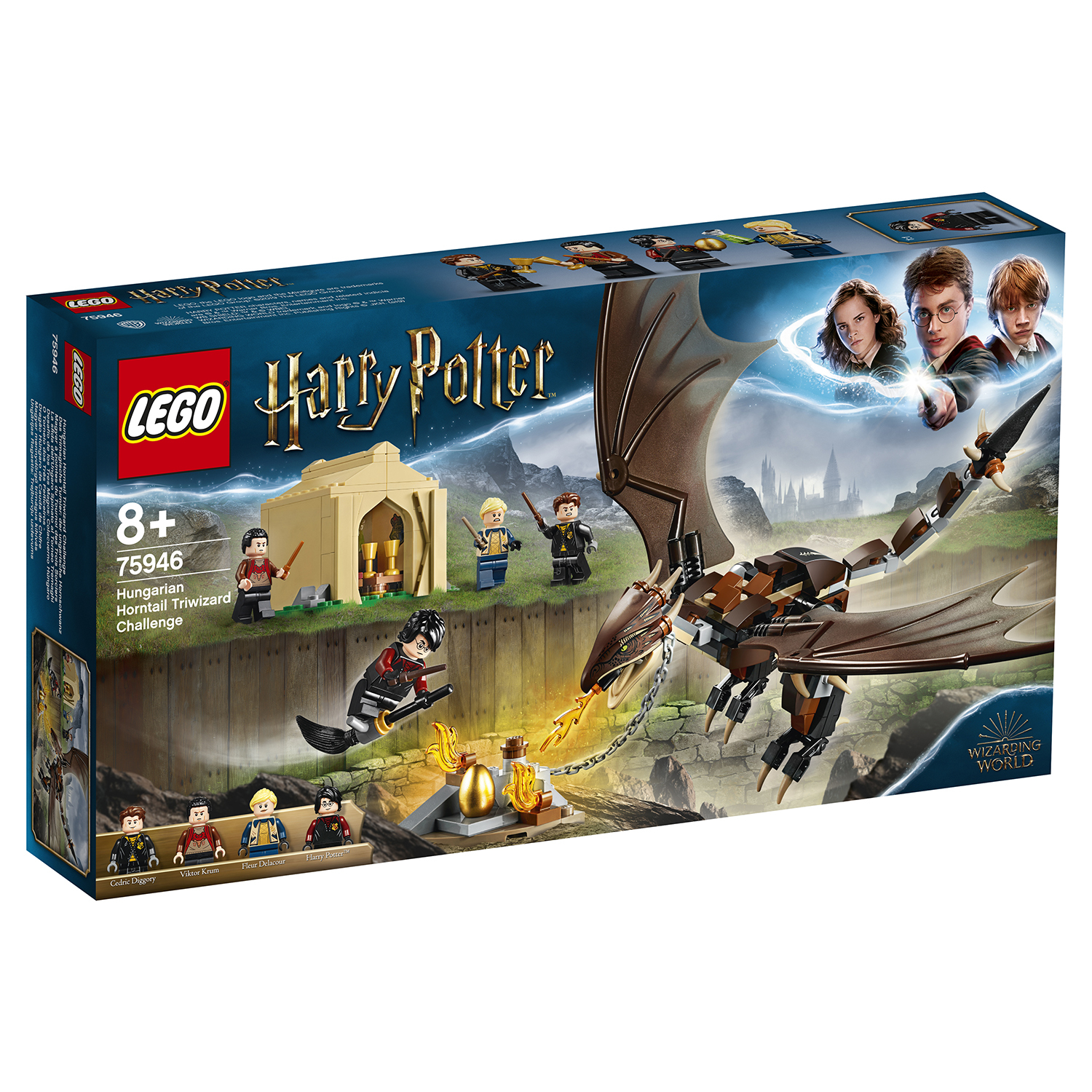 Конструктор LEGO Harry Potter Турнир трёх волшебников венгерская хвосторога  75946 купить по цене 2799 ₽ в интернет-магазине Детский мир