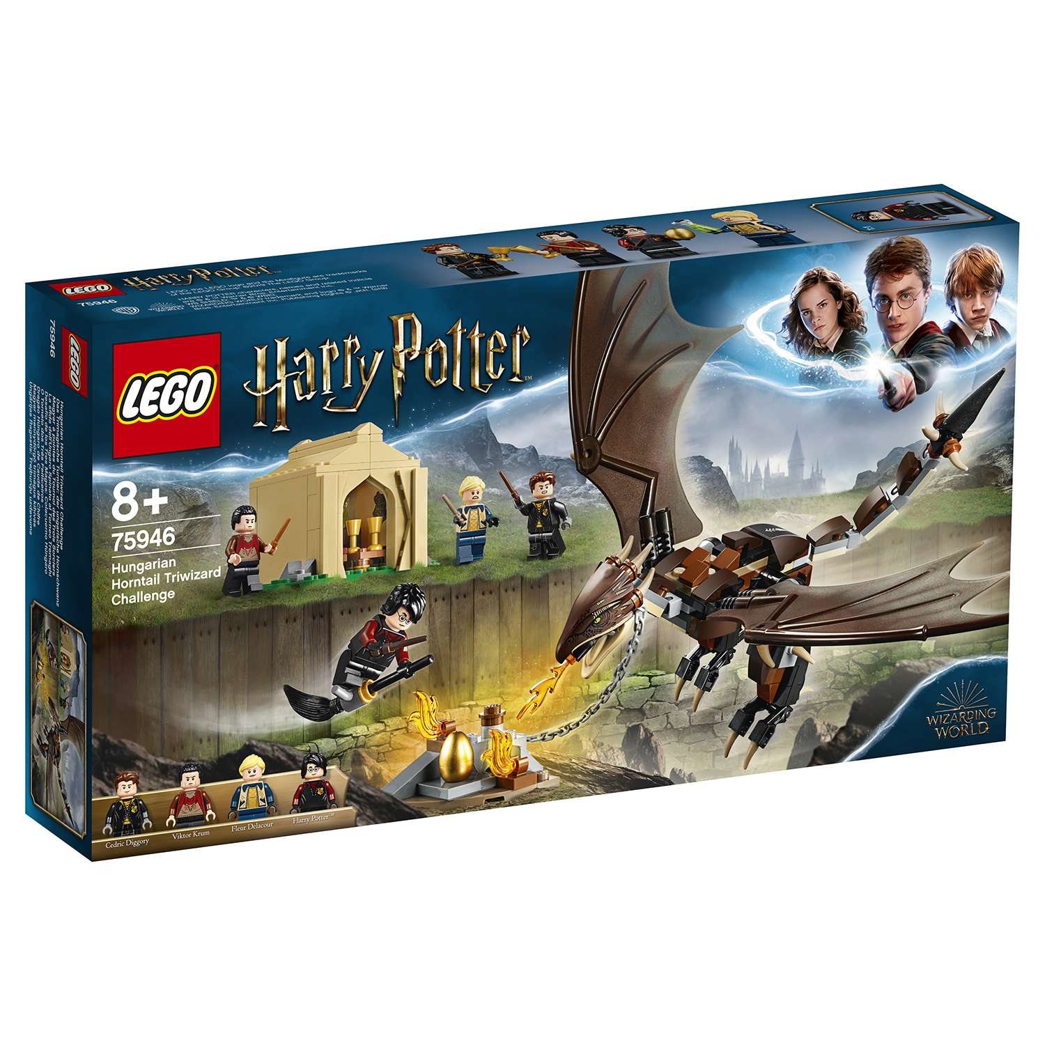 Конструктор LEGO Harry Potter Турнир трёх волшебников венгерская хвосторога 75946 - фото 2