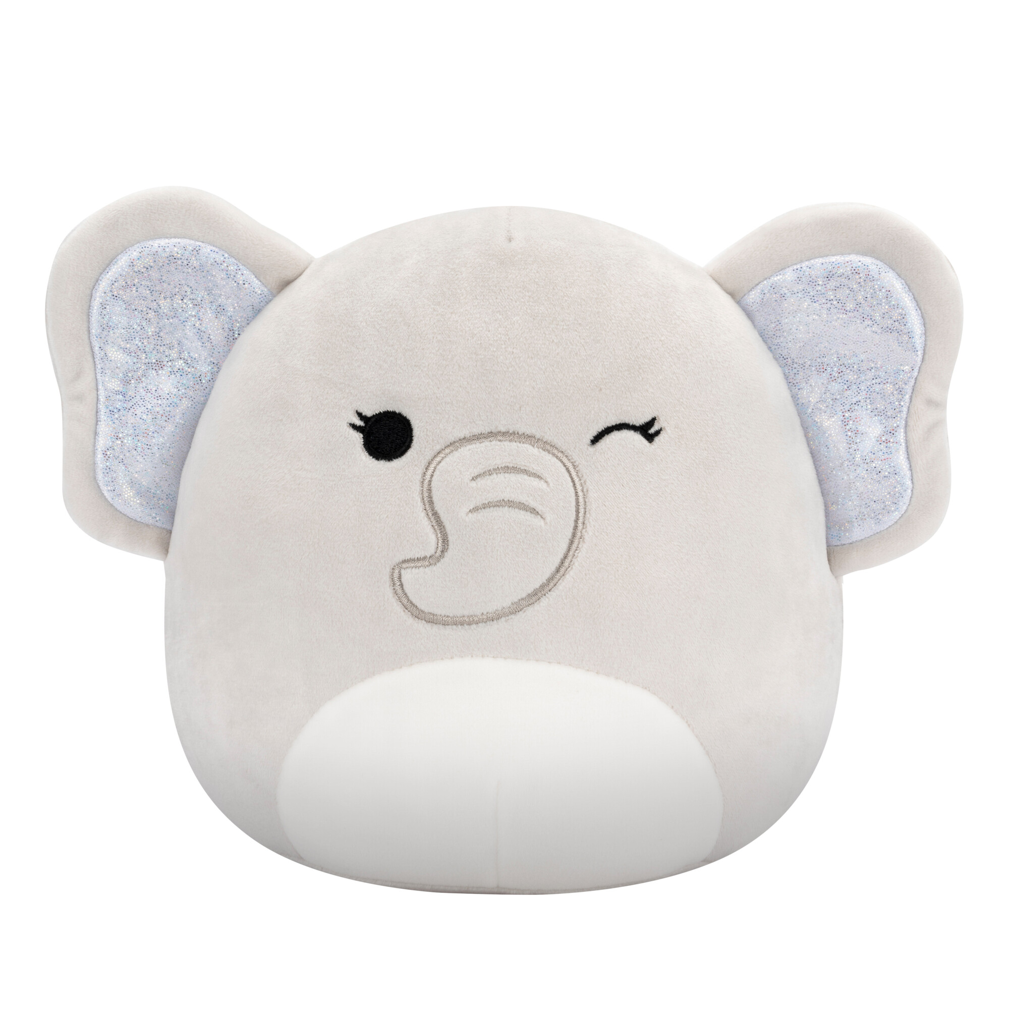 Игрушка мягкая Squishmallows Серый слон - фото 7