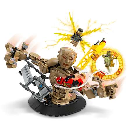 Конструктор LEGO Marvel Человек-паук против Песочного человека: Последняя битва 76280