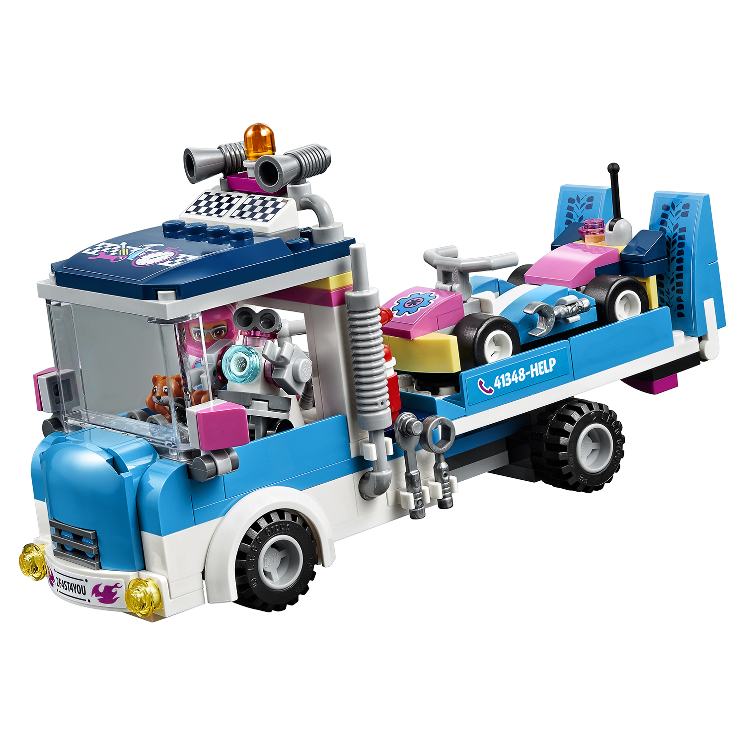 Конструктор LEGO Friends Грузовик техобслуживания 41348 - фото 14