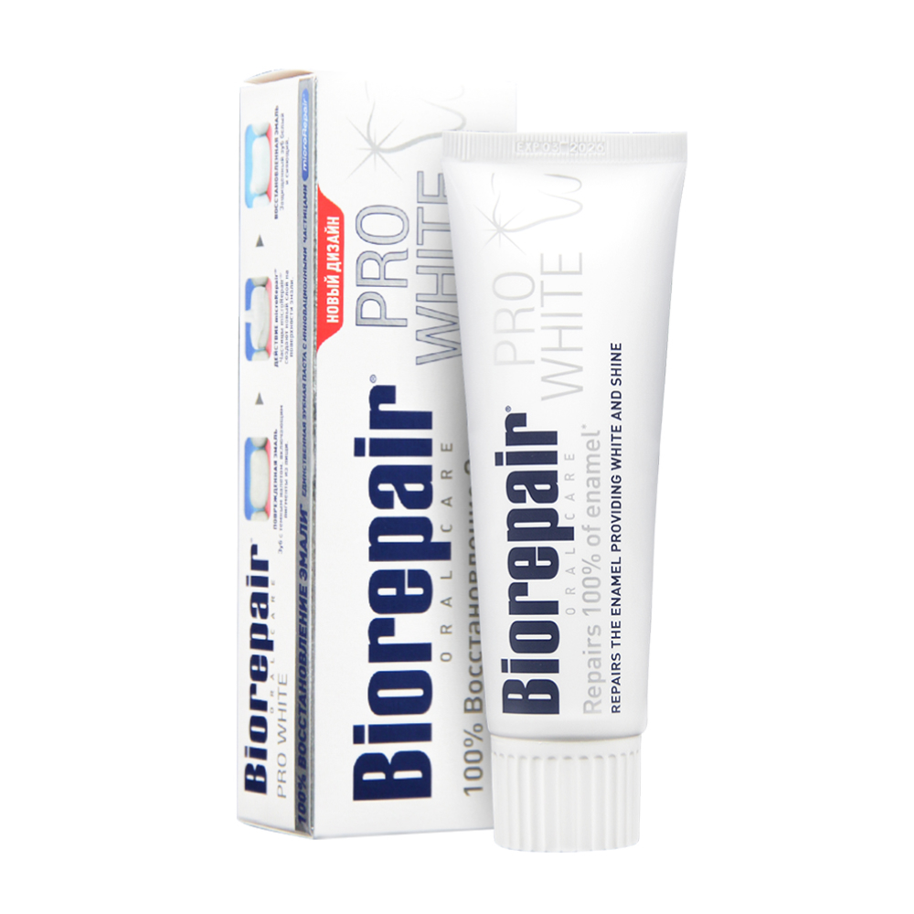 Зубная паста Biorepair Pro White сохраняющая белизну 75 мл - фото 7